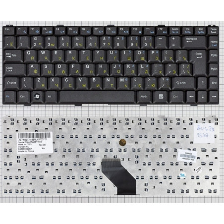 Клавіатура Asus PK1301Q0370 PK1301S0600 PK13ZHM0450 SG-28100-XUB TFC0631 V020602AK1 V020602AS1 V020662AK1 V020662AS1