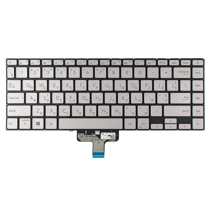 Клавиатура Asus UX435EAL UX435EG UX435EA UX435EGL 90NB0SI1-R30UA0 90NB0TR1-R30UI0 90NB0TQ1-R30RU0 90NB0SI1-R30RU0
