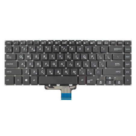 Клавіатура Asus VivoBook 15 F510U K510U R520U S501U S510U X510U 0KNB0-4129US00 AEXKEU00010 9Z.NDXSQ.601 NSK-WK6SQ 90N