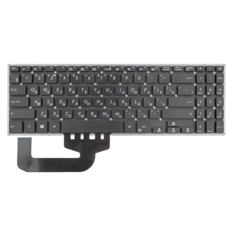 Клавиатура Asus X507 X507UA X507UB X507UF 90NB0HI1-R30XX1 90NB0HI1-R30RU1 90NB0HI1-R30UA1 90NB0HI1-R30UI1 ASM17H53US