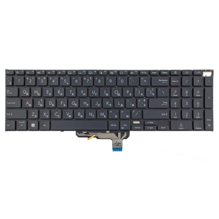 Клавиатура Asus Zenbook Pro 17 UM6702RA UM6702RC 90NB0VU1-R30US0 ASM21L83U4J920 AEUJ9R00010 0KNB0-6605UI00 ASM21L8