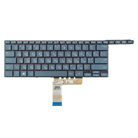 Клавиатура Asus ZenBook Pro Duo UX581GV UX581LV NSK-WX1BU 9Z.NGLBU.100 0KNB0-6823SF00 0KN1-9F2SF23 0KNB0-6823US00 0KN