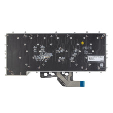 Клавиатура Dell Alienware M15 R2 R3 R4 0X9JC1 00T44R NSK-QGBBC NSKQGBBC PK132KH1B00 White 20pin