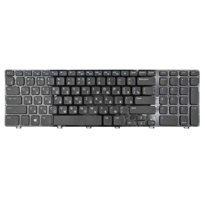 Клавіатура Dell Inspiron 17R 3721 3737 17r-5721 n3721 n5721 m731r 5735 V119725BS1 20125176925 130T33A00 0JJNFF 0PF2jN