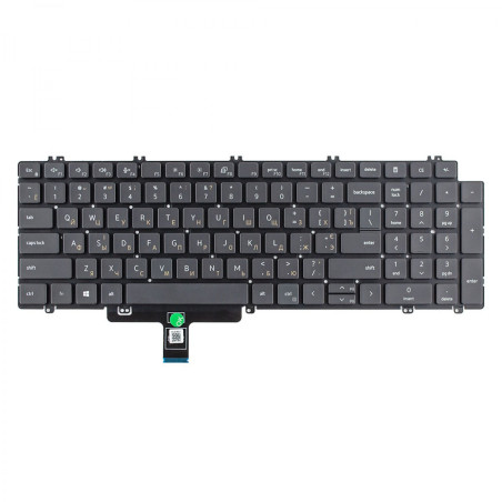 Клавиатура Dell Latitude 5520 5521 Precision 3560 3561 0N7N16 PK133MM2B00 4900M6070101 DLM20F9 0PJYDD PK133MM3B06