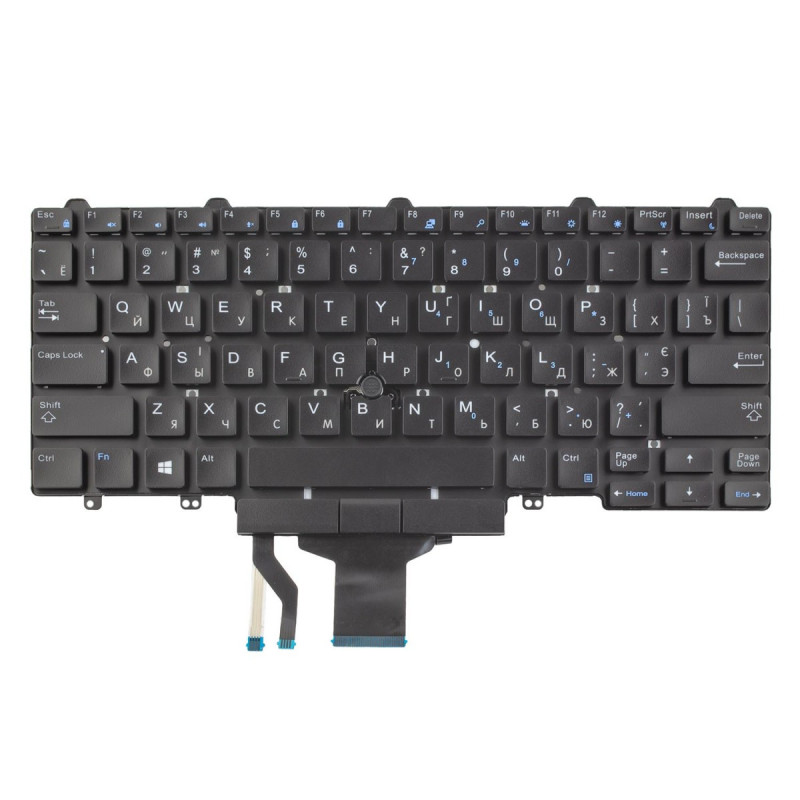 Клавиатура Dell Latitude E5450 E5470 E7450 E7470 7490 5480 5488 7480 7490 0F2X80 NSK-LKDBC PK131S11B05