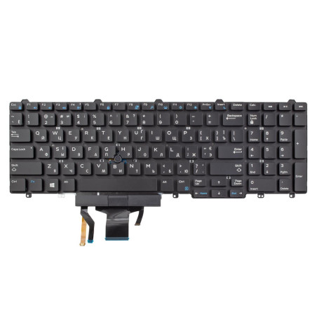 Клавиатура Dell CN-02R2P6-65890-74H-50UO-A02 PK1313M1B11 PK1313M1B00 0383D7 1911JP0 V157025AS 035JP01 35JP01
