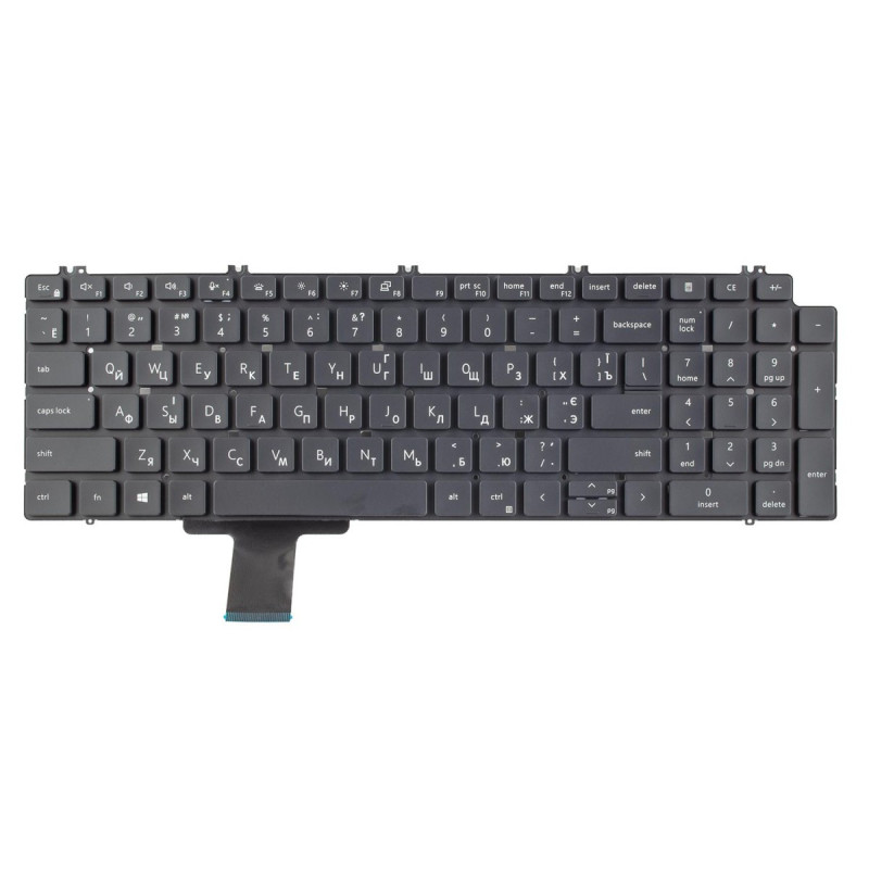 Клавиатура Dell Precision 7550 7560 7750 7760 0713DM 713DM PK132V72B00 DLM19L53USJ698 002L19L33LHA01 DLM19L53