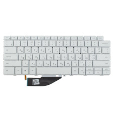 Клавіатура Dell XPS 13 7390 9310 2-in-1 P103G RU UA White Backlit 0XD3H3 PK132C91B00 NSK-ET1BC