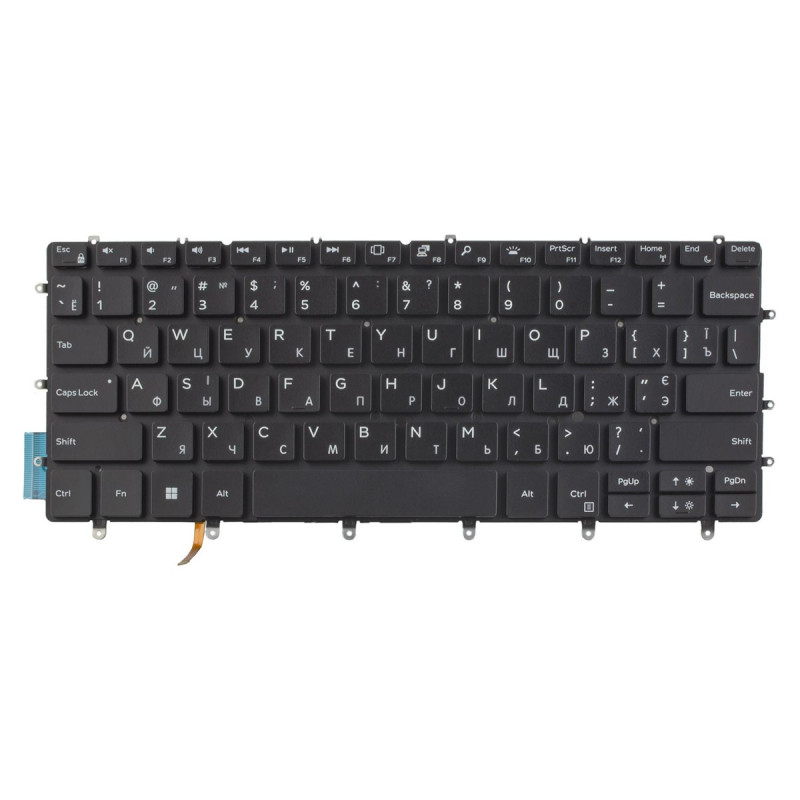 Клавиатура Dell XPS 13 9305 9370 9380 7390 0K2NCP 06DKJ8 PK1320C1A06 NSK-EN0BC 03CM18 PK1320C2A00 DLM17B23USJ698