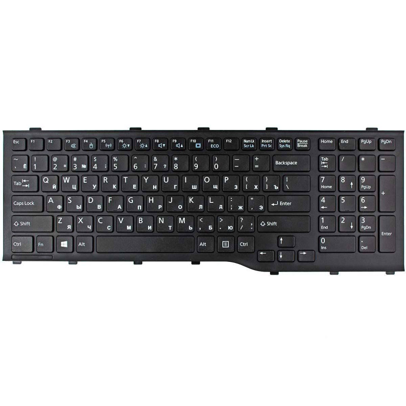Клавиатура Fujitsu Lifebook Ah532 A532 N532 Nh532 A530 A531 AH512 AH530 AH531 NH751 MP-11L63US-D85W CP611934-01