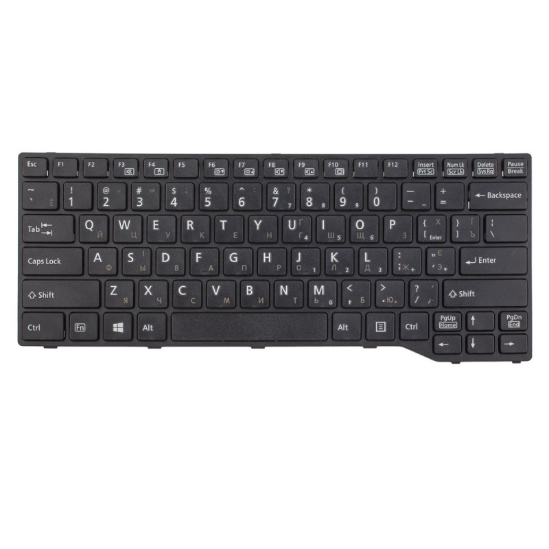Клавиатура Fujitsu LifeBook E544 E733 E734 E736 E743 E744 E746 CP629209-03 MP-12S16003D85W CP630990-01 CP629207-02 MP