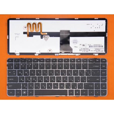 Клавиатура HP DM4 DM4-1000 DM4-2000 DV5-2000 DV5-2100 9Z.N4FBV.10R NSK-HT1BV 606883-251 6037R0049701 598891-251