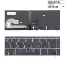 Клавіатура HP EliteBook 745 840 G5 G6 6037B0138622 L14377-251 L14378-251 L14379-251 L12375-251 L15540-251 6037B013802