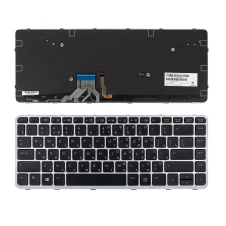 Клавіатура HP EliteBook Folio 1040 G1 736933-251 V116326AS1 V115326AS1 6037B0046201 6037B0046222 6037B0049422 605814