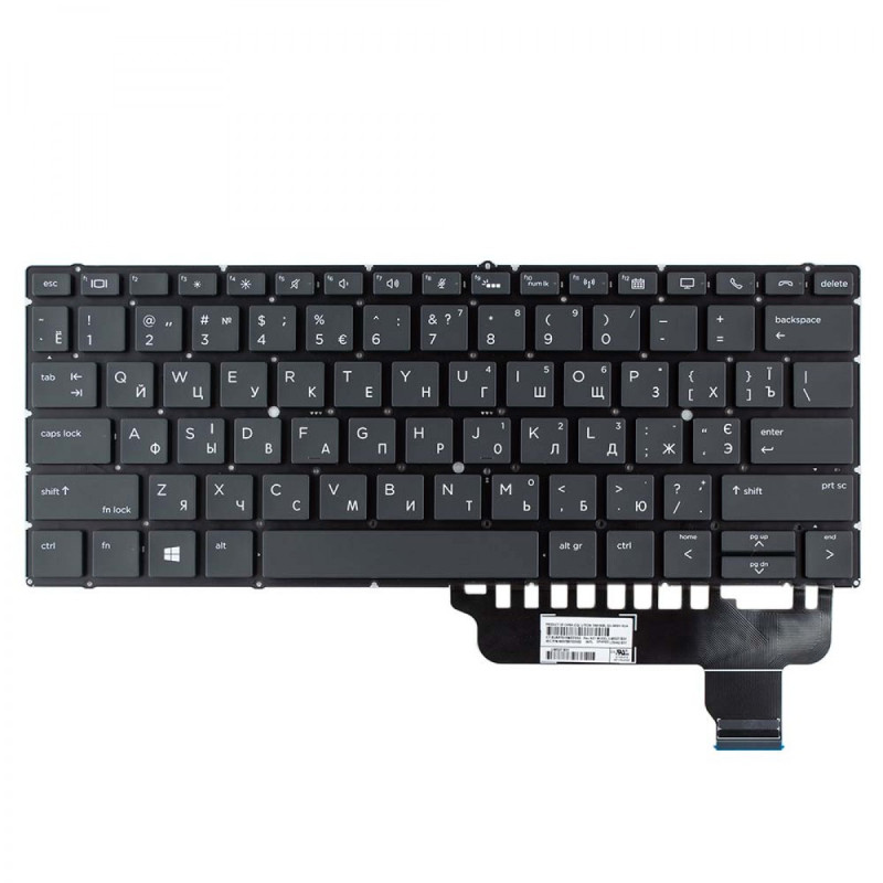 Клавіатура HP EliteBook x360 830 G5 G6 SG-98001-XUA SN9180BL 6037B0153102 L40527-B31 L56442-B31 SG-98001-XUA L40527-2
