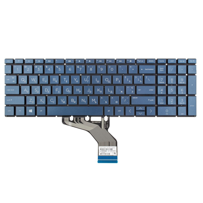 Клавиатура HP Pavilion 15-DA 15-DB 15-DX 15-DR 15-DW 15-CX 15-CS 250 255 G7 6037B0147822 SN91742 SG-93700-XAA L20193