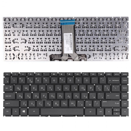Клавиатура HP Pavilion X360 14-BA 14T-BA 14M-BA 14-BS TPN-W125 TPN-Q186 TPN-Q189 TPN-C121 2B-097PR0004 708168-001