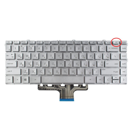 Клавиатура HP Pavilion X360 14-DW 14-DV 14-DY TPN-Q244 TPN-I137 L96526-001 6070B1744903 L96524-001 L96524001