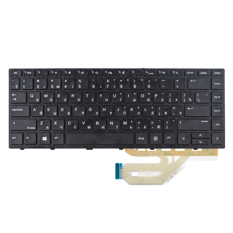 Клавиатура HP Probook 430 G5 440 G5 445 G5 L01071-001 NSK-XJ0SW0R 9Z.NEESW00R L21585-001 9Z.EESQ.001 NSK-XJOSQ
