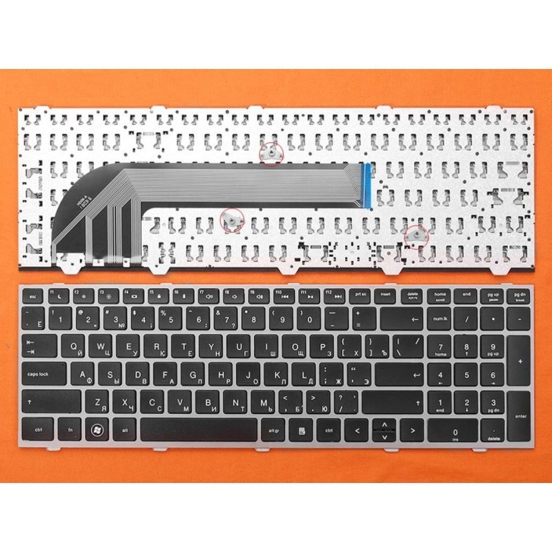 Клавиатура HP ProBook 4540s 4545s 676504-251 677045-251 701485-251 9Z.N6MSW.10R 9Z.N6MSW.20R 9Z.N6MSW.30R NSK-CC1SW