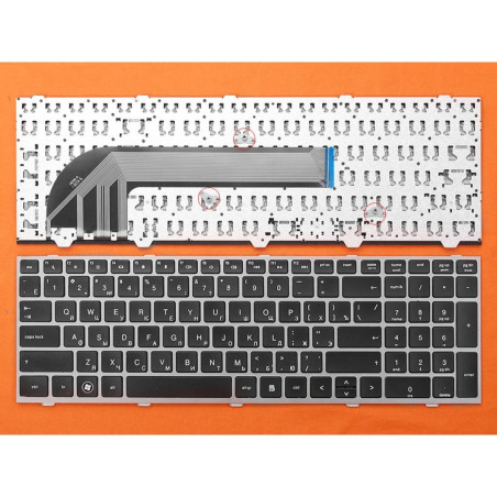 Клавиатура HP ProBook 4540s 4545s 676504-251 677045-251 701485-251 9Z.N6MSW.10R 9Z.N6MSW.20R 9Z.N6MSW.30R NSK-CC1SW