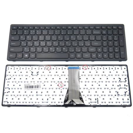 Клавіатура для LENOVO G500s G505s S500 S510p Z510 Flex 15 15D G505A G505G G505S S510 25-211080 25-211081 213031 25211031 213602