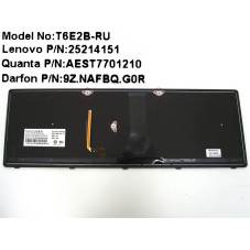 Клавіатура для LENOVO 25213031 25213042 T6E1-RU NSK BMKSW BMLSW BMFSQ BMASU 9Z.NAFSW.K0R 9Z.NAFSW.L0R 9Z.NAFSQ.F0R 9Z.NAFSU.A0R
