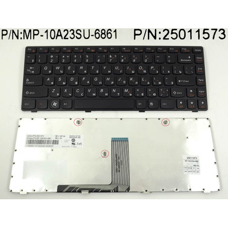 Клавіатура для LENOVO IdeaPad V370 V470 B470 G470 G475