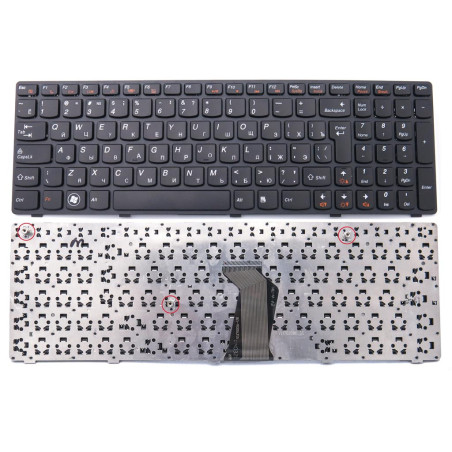 Клавіатура для LENOVO 25-011910 25-012349 25-012436 25-013317 25-200938 25-201000 25011910 25012349 25012436 25013317 25200938