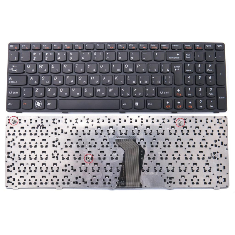 Клавіатура для LENOVO 6863 MP-10A33SU-6864 MP-10A33SU-6869 V-117020CS1-RU V117020CS1 V117020BK1 10A33SU 013317 N5SSW 117020CS1