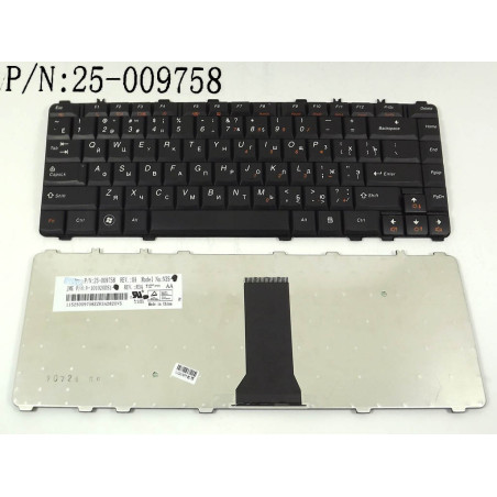Клавіатура для LENOVO IdeaPad Y450 Y450A Y450G Y550 Y550A Y560 B460 V460 25-009758 Y450AW U460 25-008264 25-008291 101020AS1-RU