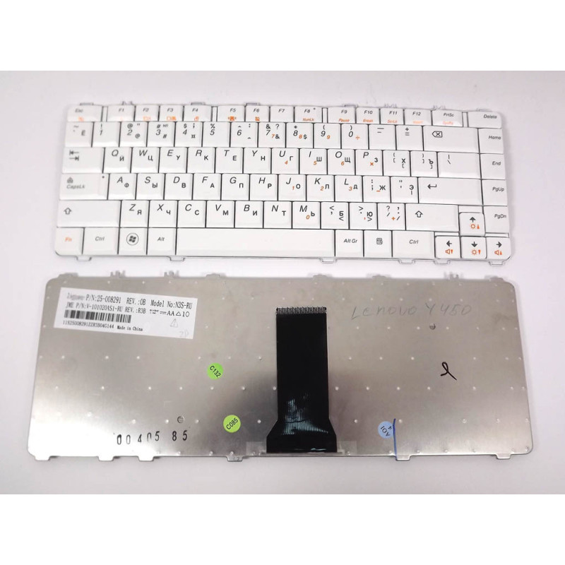 Клавіатура для LENOVO IdeaPad N3S-RU MP-08F73SU-686 V-10120AS1-RU 008264 008291 101020AS1 10120AS1 08F73SU Y450AW 25 686 N3S RU Клавіатура для LENOVO IdeaPad N3S-RU MP-08F73SU-686 V-10120AS1-RU 008264 008291 101020AS1 10120AS1 08F73SU Y450AW 25 686 N3S RU