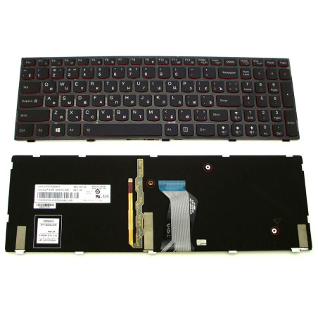 Клавіатура для LENOVO IdeaPad Y500 Y510P Y500N Y590 Y590N MP-12B53USJ686 25205408 9Z.N5SBC 40U 25205475 12B53USJ686 N5SBC