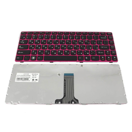 Клавіатура для LENOVO IdeaPad Z370 Z470 G470AH G470GH 25-013126 25013126 9Z.N5TSQ.N0R NSK-B6NSQ AEKL6700220 013126 N5TSQ B6NSQ