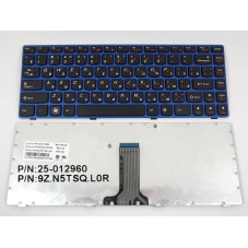 Клавіатура для LENOVO IdeaPad Z370 Z470 G470AH G470GH 25-012960 25012960 9Z.N5TSQ.L0R NSK-B6LSQ AEKL6700230 N5TSQ 012960 B6LSQ