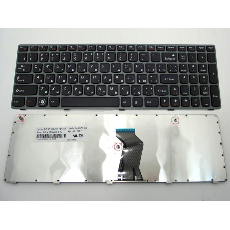 Клавіатура для LENOVO Z565A 25-011910 25-012349 25-012436 25-013317 25-200938 25-201000 25011910 25012349 25012436 25013317