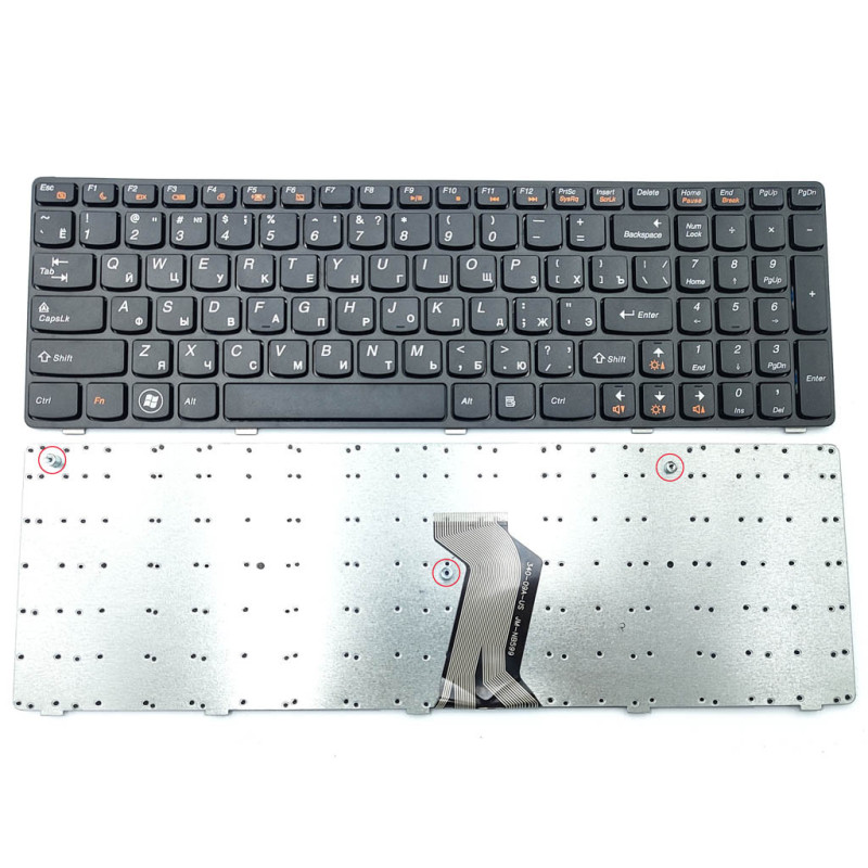Клавіатура для LENOVO Z565A 25-011910 25-012349 25-012436 25-013317 25-200938 201000 25011910 25012349 25012436 25013317 252009