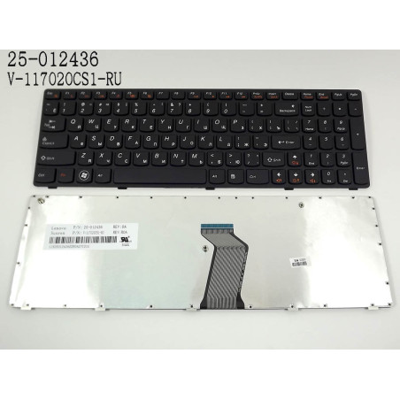 Клавіатура для LENOVO 25200938 25201000 MP-10A3 T4TQ-RU G570-RU 9Z.N5SSW.A0R 9Z.N5SSW.B0R 9Z.N5SSW.C0R 9Z.N5SSW.G0R NSK-B5ASW