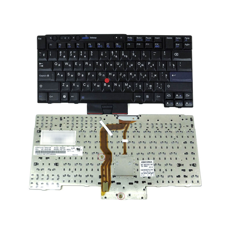 Клавіатура для Lenovo ThinkPad 45N2234 C9-89SU 140250-251 14V0GV 89SU 140250 45N2199 W510 T510 T520 45N2036 45N2059 45N2141 Клавіатура для Lenovo ThinkPad 45N2234 C9-89SU 140250-251 14V0GV 89SU 140250 45N2199 W510 T510 T520 45N2036 45N2059 45N2141