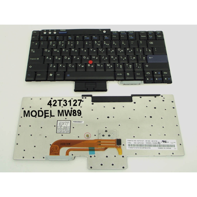 Клавіатура для Lenovo ThinkPad T60 T61 T500 T400 R500 R400 R60 R61 Z60 Z61 42T3127 MW89 Z60m R60e Z60t R60i Z61e R61i Z61m Z61p Клавіатура для Lenovo ThinkPad T60 T61 T500 T400 R500 R400 R60 R61 Z60 Z61 42T3127 MW89 Z60m R60e Z60t R60i Z61e R61i Z61m Z61p