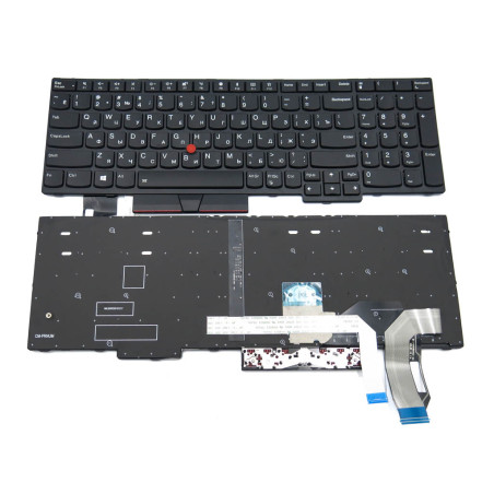 Клавіатура для Lenovo E580 E585 E590 L580 L590 T590 SN20P34175 01YP640 PK131671A00 90840 SN20P34616 01YP760 PK131676200 BBD01L7