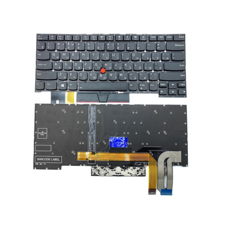 Клавиатура для Lenovo ThinkPad T490s T495s X1 Extreme Gen 1 2 P1 Gen 1 2