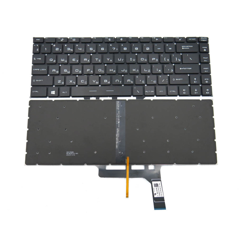 Клавиатура для MSI GS65 GS65VR GF63 GF65 8SE 8SG 8SF Stealth GS65VR MS-16Q2 MS-16Q1 NSK-FDABN_B00 P-180402-2 180402 16Q2