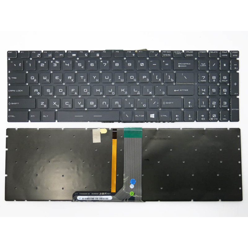 Клавиатура для MSI GT62 GT72 GE62 GE72 GS60 GS70 GL60 GL62 GL63 GL72 GP62 GP63 GP65 GP72 GP73 GP75 CX62