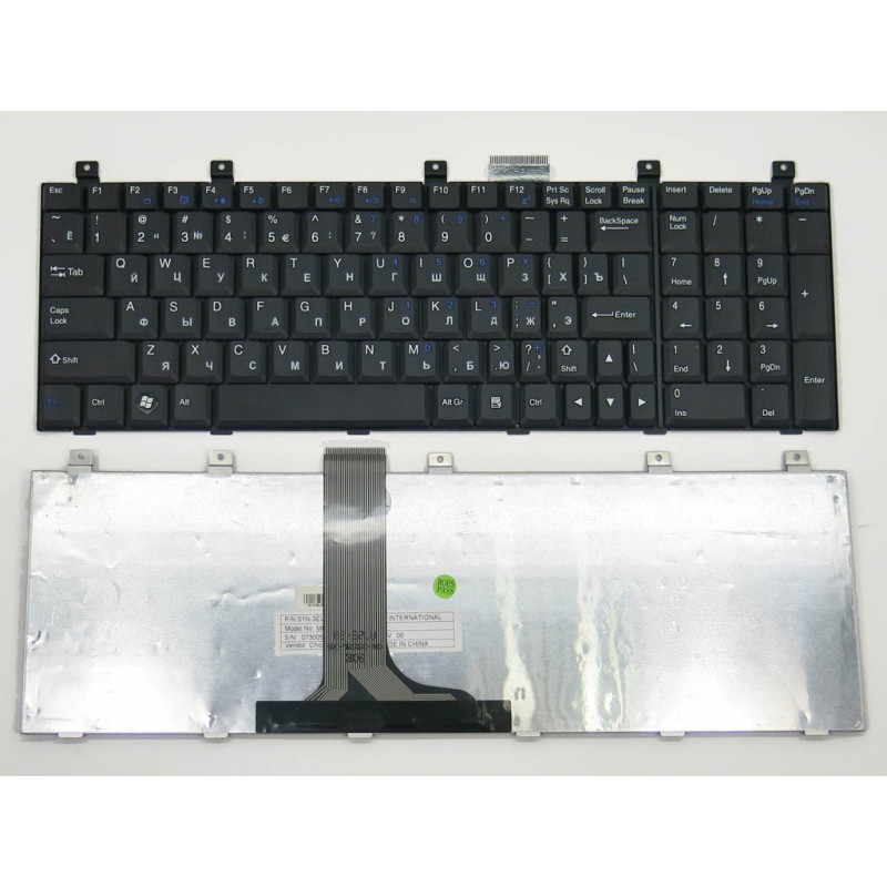 Клавиатура для MSI CR500 CX500 CX600 GX600 VR600 VX600 UX600 LG E500 Клавиатура для MSI CR500 CX500 CX600 GX600 VR600 VX600 UX600 LG E500