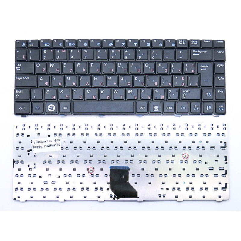 Клавіатура для Samsung NP R513 R515 R518 R522 R522H R550 R520 FA01 FA02 FS01 FS02 JA01 JA02 JA03 JS01 JS02 XA03 XA04 XA05 XA06