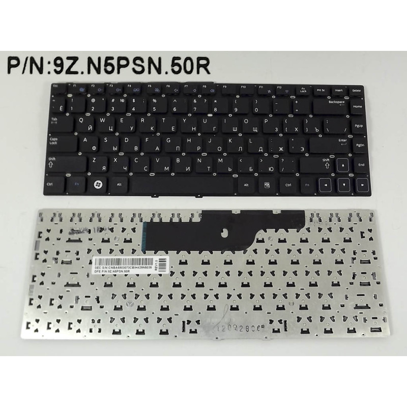 Клавіатура для Samsung NP300 14.0 NP300E4A NP300V4A BA59 03073C 03073D CNBA5903073CBIH CNBA5903073DBIH 9Z.N5PSN.50R NSK-MB5SN
