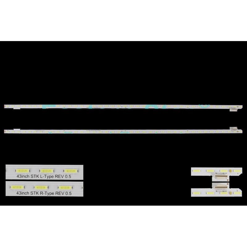 Підсвітка ES-ELED-1011 ES ELED 1011 L-Type Rev 0.5 A1 5.8-6.0 110-120 241119 R 43inch STK R-Type Rev 05 A1 58-60 110.120 241119