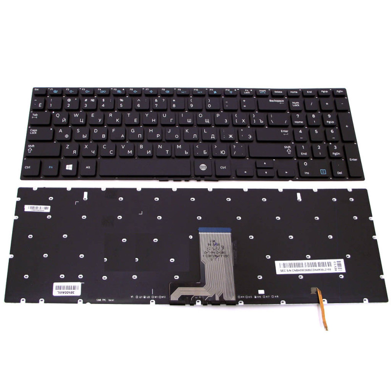 Клавиатура для Samsung NP770Z5E 770Z5E 880Z5E NP880Z5E